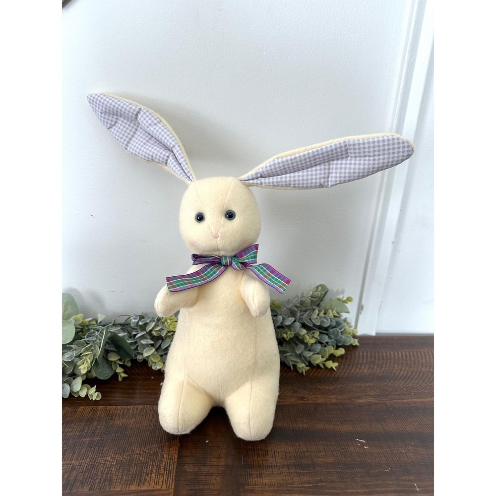 18" Hallmark‎ Cards Earsley Rabbit plush bunny stuffed animal Easter purple